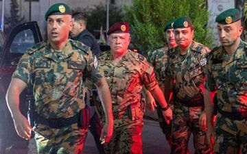 شاه اردن: امنیت شهروندان اولویت اصلی کشور است