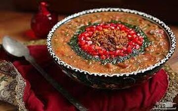 آش کردستان | طرز تهیه  آش شه له مین !