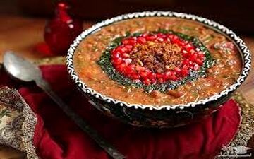 آش کردستان | طرز تهیه  آش شه له مین !