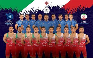 با کسب ۷ مدال؛ تیم ملی کشتی آزاد ایران روی سکوی سوم جهان