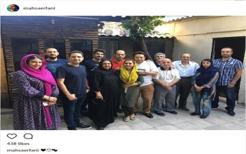 عکس دسته جمعی گویندگان و دوبلورهای سرشناس (عکس)