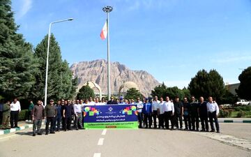 کارکنان پتروشیمی کرمانشاه در مسیر تندرستی و همبستگی