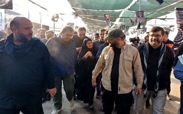 صادق مالواجرد در چذابه؛ ارزیابی خدمات‌رسانی به زائران اربعین
