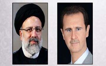 گفت‌وگوی تلفنی «بشار اسد» با آیت‌الله رئیسی