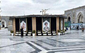 تصویر محل خاکسپاری رهبر شهید انقلاب منتشر شد؟