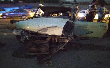 حادثه رانندگی در لرستان ۲ کشته برجا گذاشت