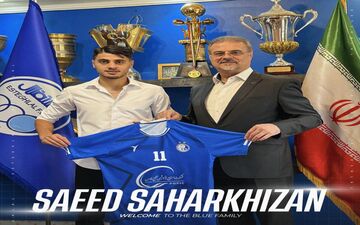 خرید بزرگ استقلال از روسیه؛ سعید سحرخیزان به طور رسمی آبی پوش شد
