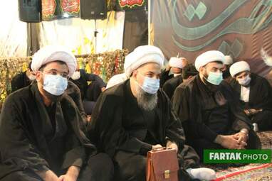 مراسم درگذشت والده مکرمه حجت‌الاسلام  رئیس سازمان گسترش اقتصاد مقاومتی 