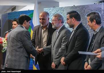 گزارش تصویری; اتمام مکانیزه پروژه های خط A مترو قم با حضور لاریجانی 