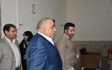 افتتاحیه فاز دوم هتل رسالت با حضور مهندس بازوند استاندار کرمانشاه
