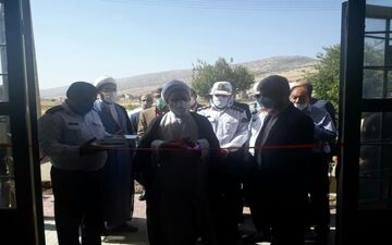 مرکز تعویض پلاک و خدمات خودرویی شهرستانهای سیروان،چرداول وهلیلان درشهرسرابله افتتاح شد
