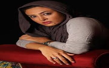  تیپ جنجالی بازیگر زن تلویزیون در کنار همسرش