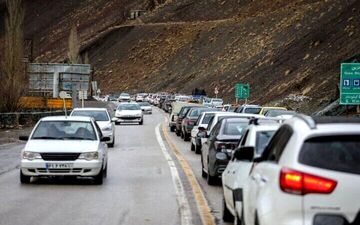ترافیک سنگین در محورهای شمالی؛ با احتیاط برانید
