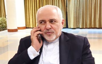 ظریف در گفتگو با وزیر خارجه کانادا: جعبه سیاه هواپیمای اوکراینی به فرانسه ارسال می‌شود