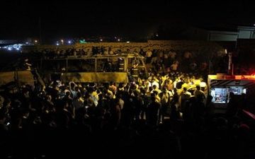  اسامی جان‌باختگان حادثه‌ برخورد تانکر نفتکش با اتوبوس