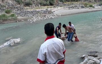 پسر ۱۷ ساله نشتارودی در رودخانه‌ای در کلاردشت غرق شد