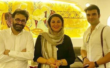تیپ و ظاهر لاله اسکندری و همسرش در کافه رستورانشان (عکس)