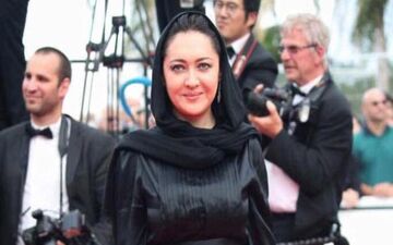 تیپ «نیکی کریمی» دیشب در فرش قرمز کن + عکس