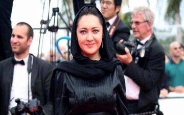 تیپ «نیکی کریمی» دیشب در فرش قرمز کن + عکس