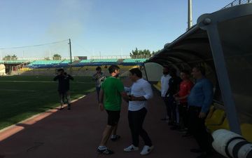 مهدی مهدوی‌کیا در تمرین پرسپولیس حاضر شد