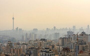  تمام مناطق تهران در وضعیت قرمز آلودگی هوا/ منطقه ۱۹ در وضعیت بنفش 