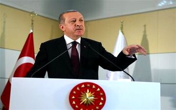  کاهش ارزش لیره ترکیه پس از سخنرانی اردوغان