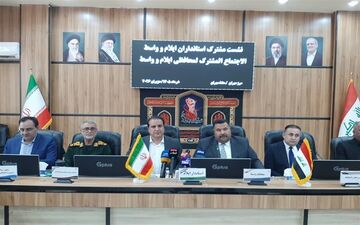 اتاق مشترک ایلام و واسط عراق برای تسهیل تردد زائران اربعین 