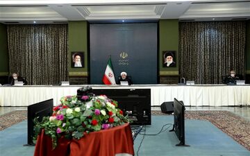برگزاری جلسه ستاد ملی مبارزه با کرونا به ریاست روحانی +تصاویر
