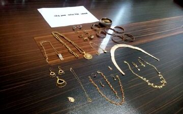 بازداشت سارقان ۶.۵کیلو طلا
