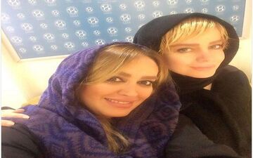 سلفی شراره رخام به همراه دوستش در کلینیک زیبایی (عکس)