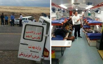 2 تصادف رانندگی در پارس آباد مغان سه کشته و هفت مصدوم برجای گذاشت