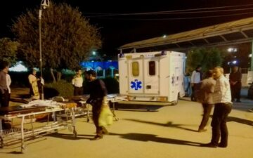 مصدوم در انفجار تانکر حامل مواد سوختنی در محور ایذه_دهدز