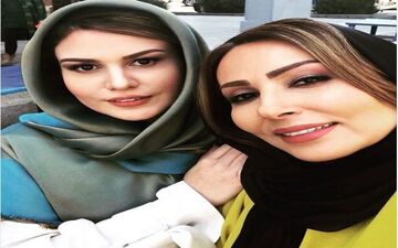 سلفی پرستو صالحی و رُز رضوی (عکس)