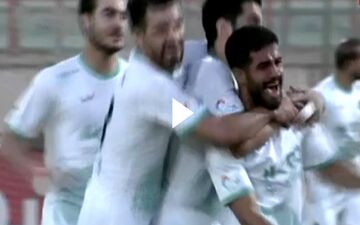 گل اول پیکان به شمس آذر توسط صادقی + ویدئو