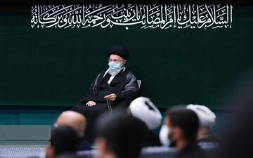 عزاداری اربعین حسینی با حضور هیئت‌های دانشجویی در حسینیه امام خمینی