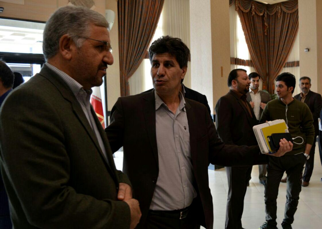 حضور روسای فدراسیون‌های ورزشی در مرز خسروی شهرستان قصر شیرین 