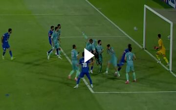 گل اول استقلال خوزستان به پیکان توسط بوحمدان + ویدئو