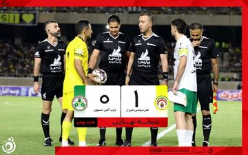 خلاصه بازی فجر سپاسی 1 - ذوب آهن 0 + ویدئو