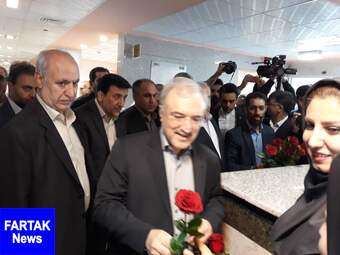افتتاح اولین بیمارستان سوختگی غرب کشور با حضور وزیر بهداشت، درمان و آموزش پزشکی به روایت تصویر
