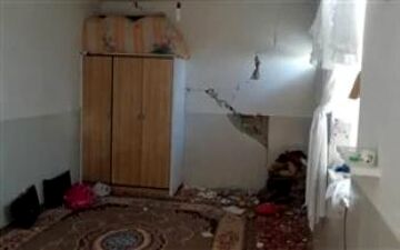 میزان خسارت زلزله ۵.۷ ریشتری در کوهرنگ به منازل مسکونی