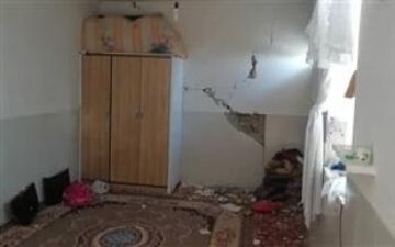 میزان خسارت زلزله ۵.۷ ریشتری در کوهرنگ به منازل مسکونی