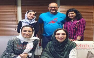 افسانه بایگان به همراه رامبد جوان و همسرش در اکران مردمی نگار (عکس)