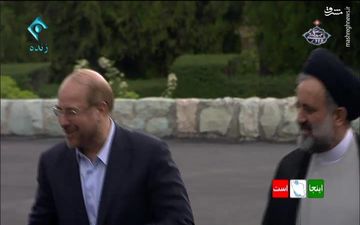 ورود قالیباف به سازمان صدا و سیما + تصاویر