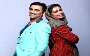 تصویری خاص از آقا و خانم بازیگر ایرانی/ ژستی عاشقانه!