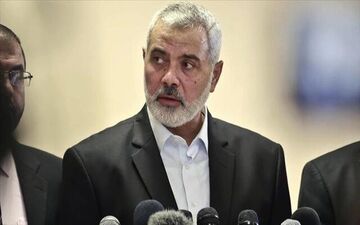 هنیه خواستار تحرک فوری در حمایت از فلسطین شد
