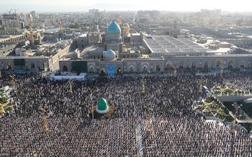 نماز عید سعید قربان در حرم امام رضا (ع) اقامه می‌شود