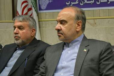 حضور وزیر ورزش و جوانان در ستاد بازسازی مناطق زلزله زده کرمانشاه 