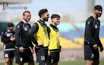 گزارش تمرین پرسپولیس قبل از دیدار با پدیده