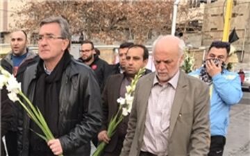 تشکر سازمان آتش نشانی از باشگاه پرسپولیس