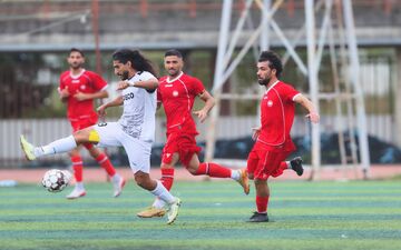 تصاویری دیدنی از جدال سپید رود رشت و فولاد هرمزگان
